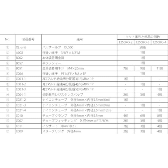 【CAINZ-DASH】パルサールブ社 ＯＬ５００オイル用　遠隔設置キット（３箇所） 1250RO-3【別送品】