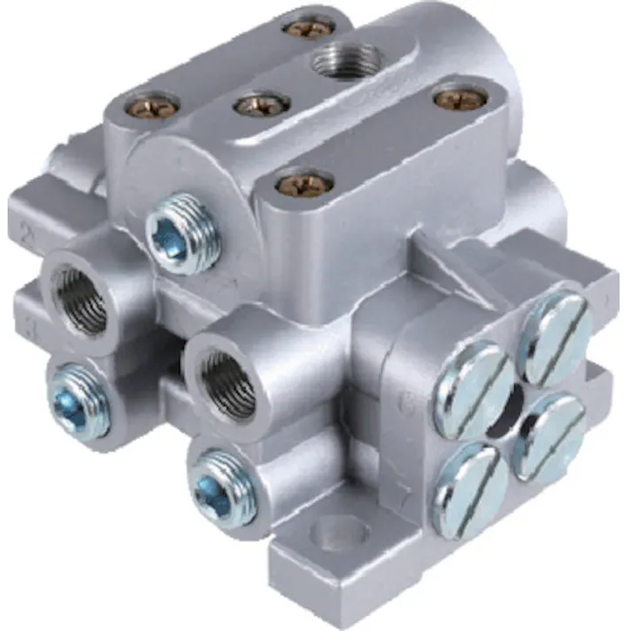 【CAINZ-DASH】パルサールブ社 自動給油器 グリス用分配弁(8ヵ所用) 自動給油器 HU-8RS【別送品】