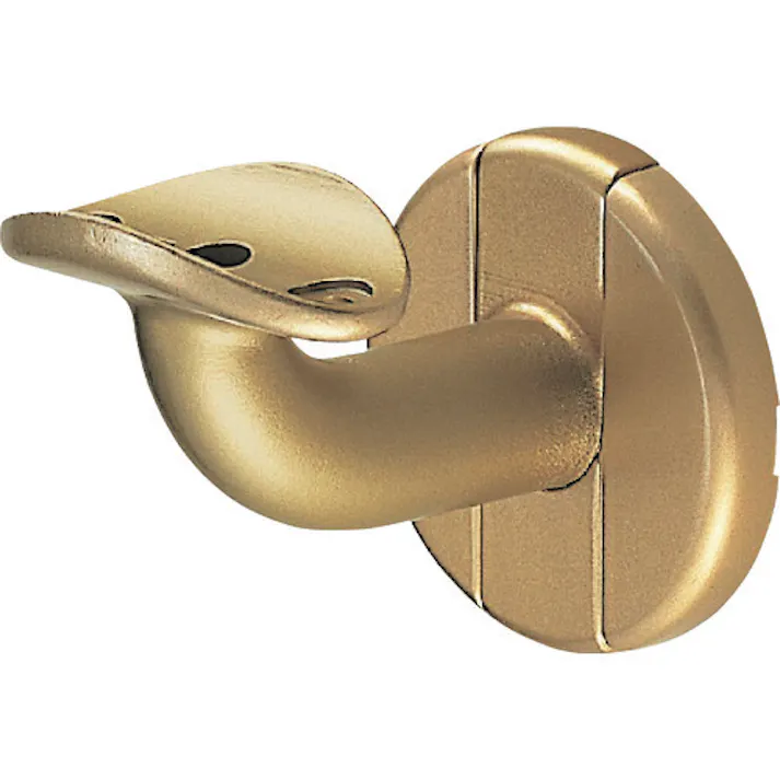 【CAINZ-DASH】シロクマ 手すり用接続金具 C形ブラケットL受 <短> 35φ AG BR-613-35-AG【別送品】