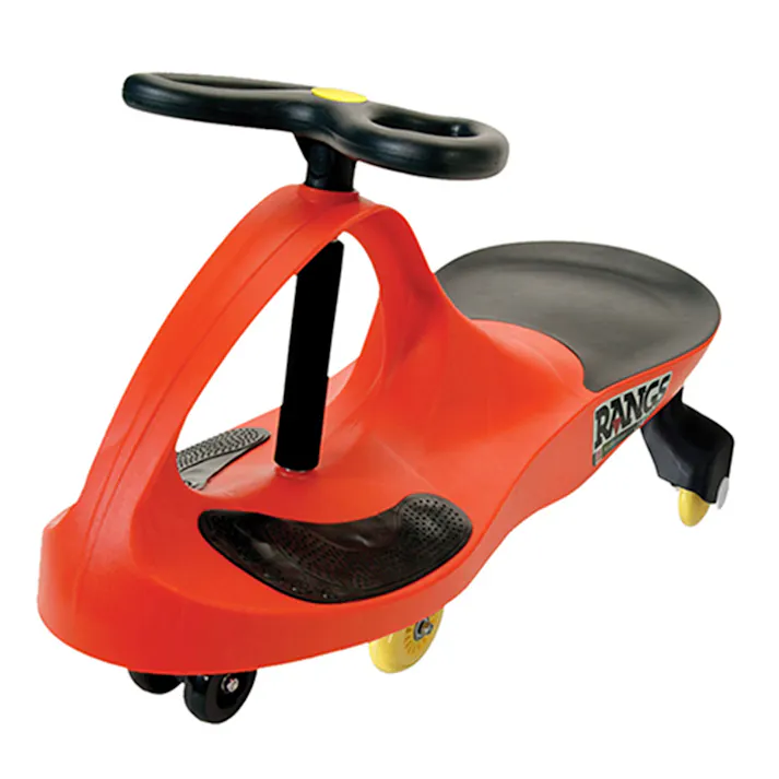 プラズマカー ゴム製タイヤモデル スイングカー レッド