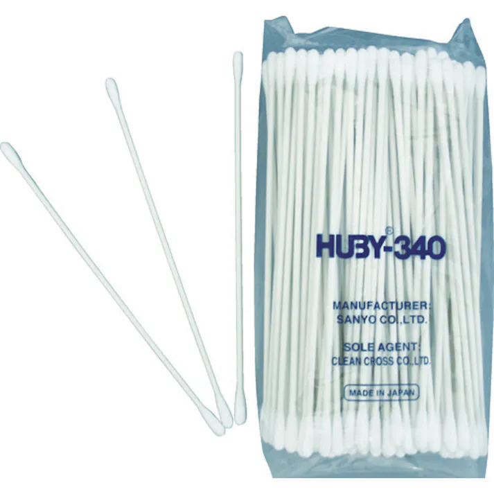 【CAINZ-DASH】クリーンクロス 6インチ 工業用綿棒(先端砲弾型)CA-007SP (100本入) CA-007SP【別送品】