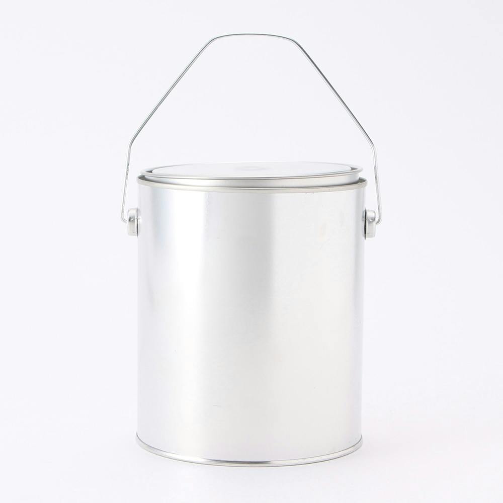 フタ付 丸缶 2L(取っ手付) | 塗料（ペンキ）・塗装用品