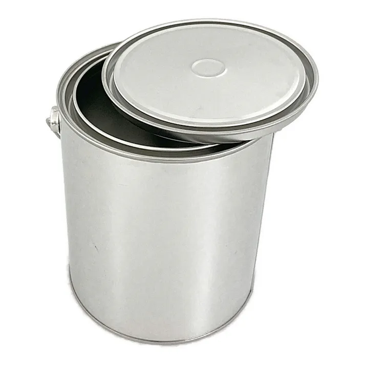 フタ付 丸缶 2L(取っ手付)