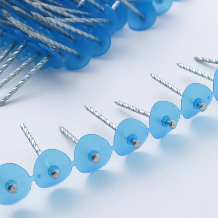 ポリ連結傘釘 30連 青 270個