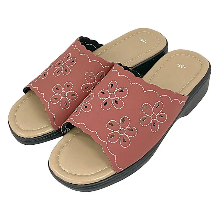 婦人軽量サンダル レッド(CHL1126)M