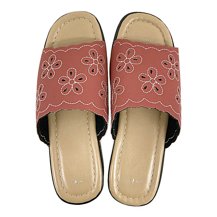 婦人軽量サンダル レッド(CHL1126)L