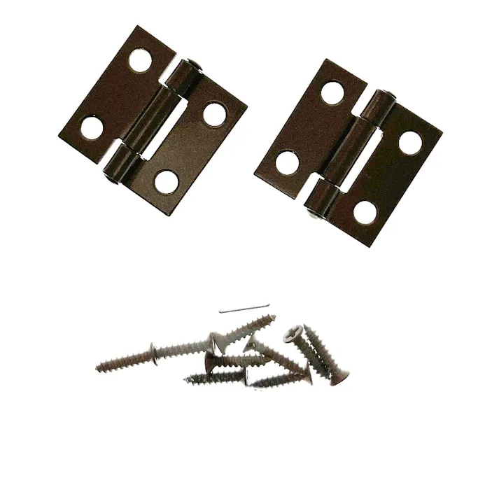 カラー丁番 ブラウン NK-01 25mm