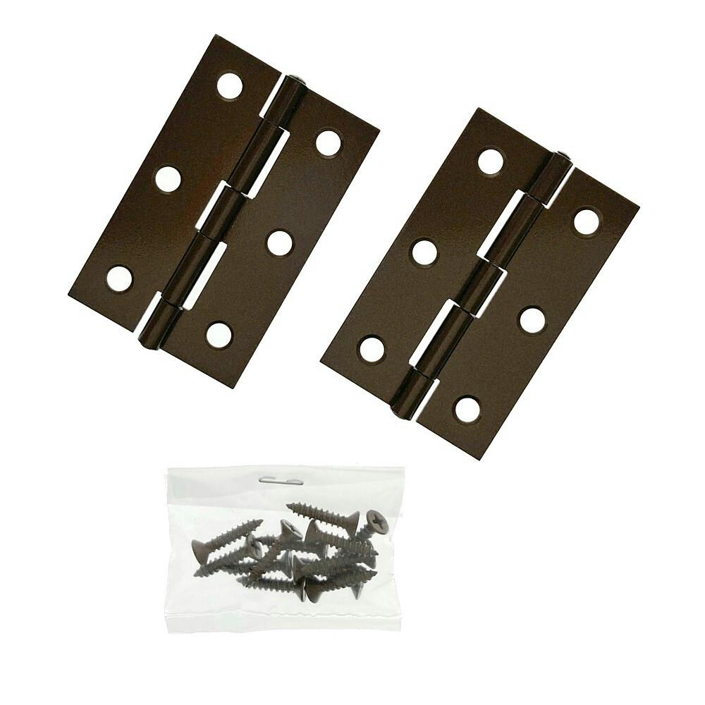 カラー丁番 64mm ブラウン NK-05 | 建具金物 通販 | ホームセンターの