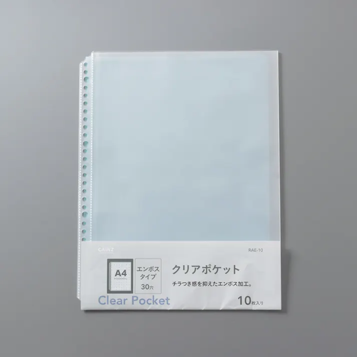 システムリフィル A4 エンボス 10枚 RAE-10