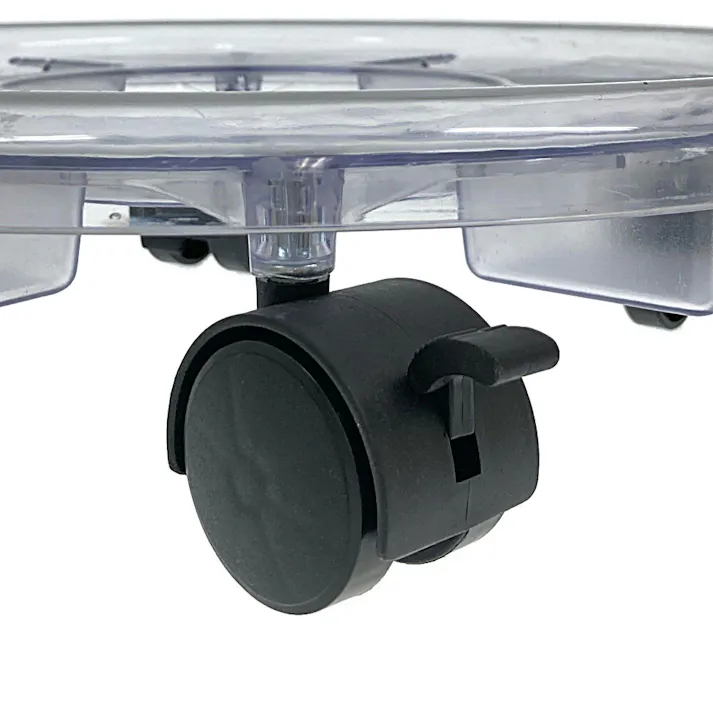 キャスター付プラトレイ (クリア)PP1212AS