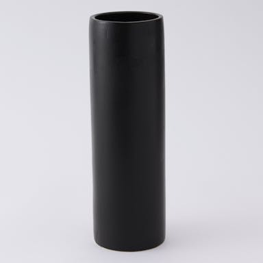花瓶 丸型 黒 高さ25cm VR25-BK
