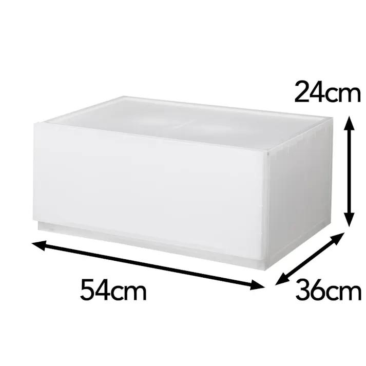 システムケース衣類240 ナチュラルホワイト