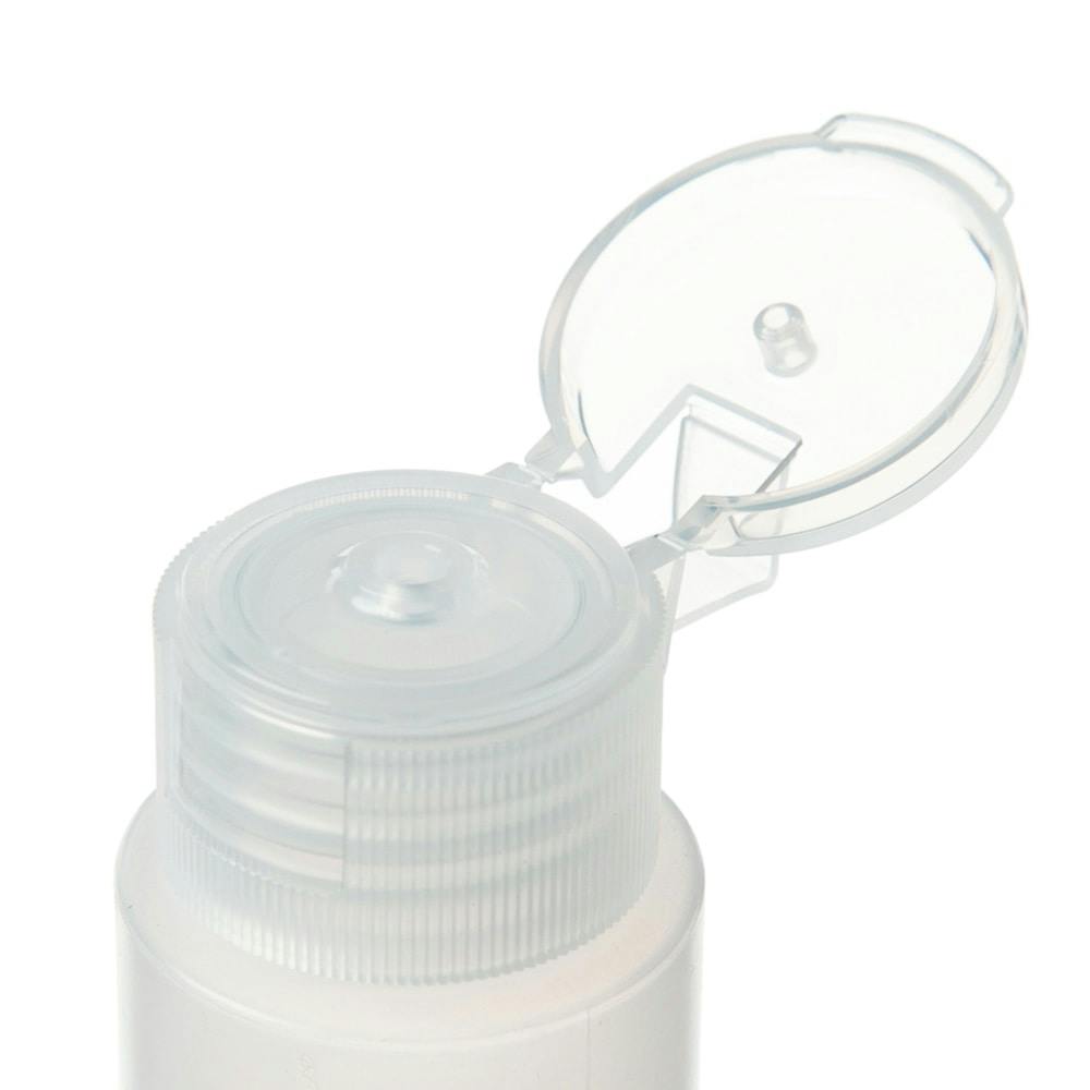 PE詰替ボトル ワンタッチキャップタイプ 50ml クリア | スーツケース