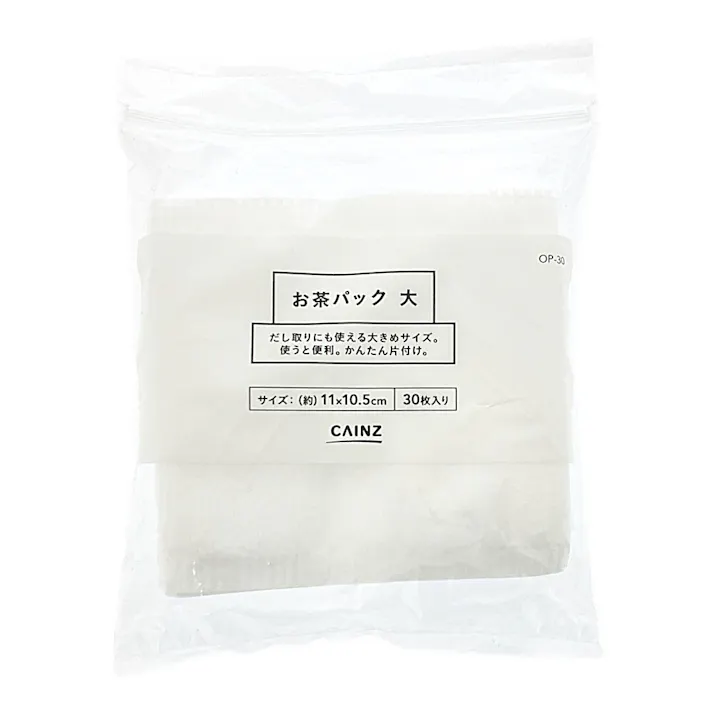 お茶パック大110×105mm 30枚