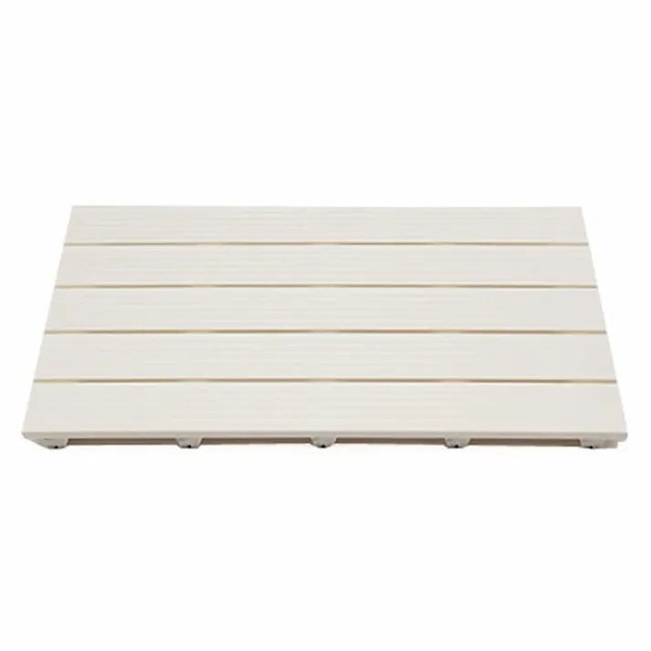 風呂スノコ(脚付) アイボリー 50×80cm