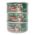 Pet’sOne キャットミール かつお＆まぐろ かにかま入り ミニ(60g)3缶パック