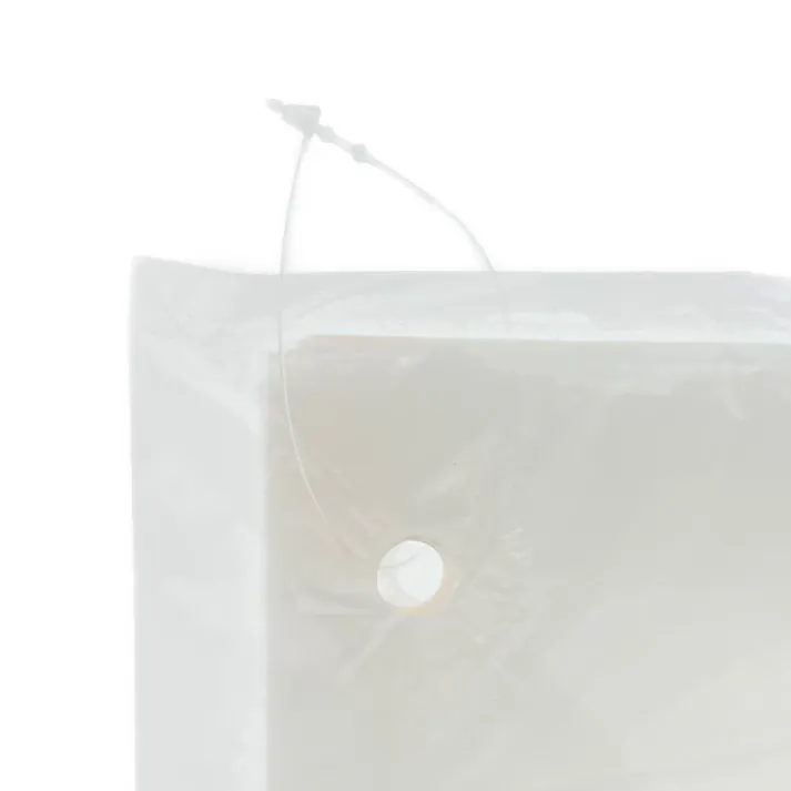 吊り下げられるポリ袋 半透明 12号 200枚入