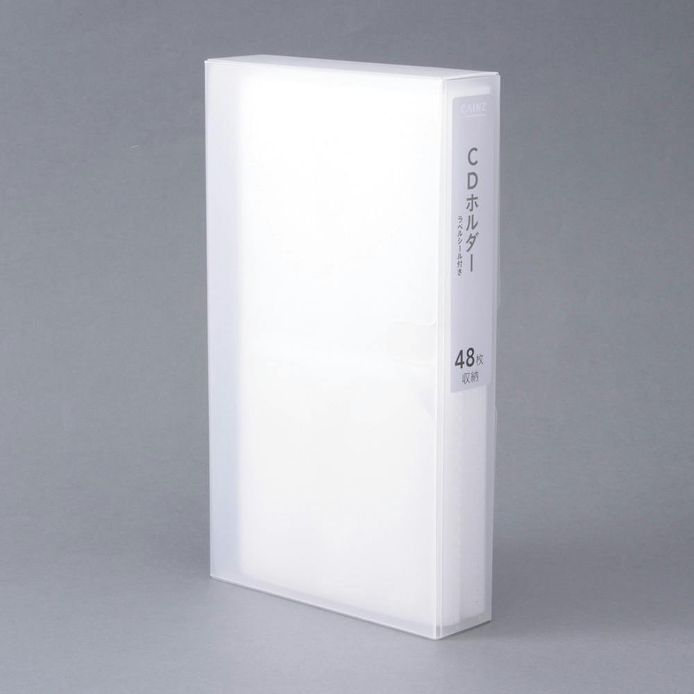カインズ CDホルダー 48枚収納 クリア CDH-48CL | 記録メディア・記録