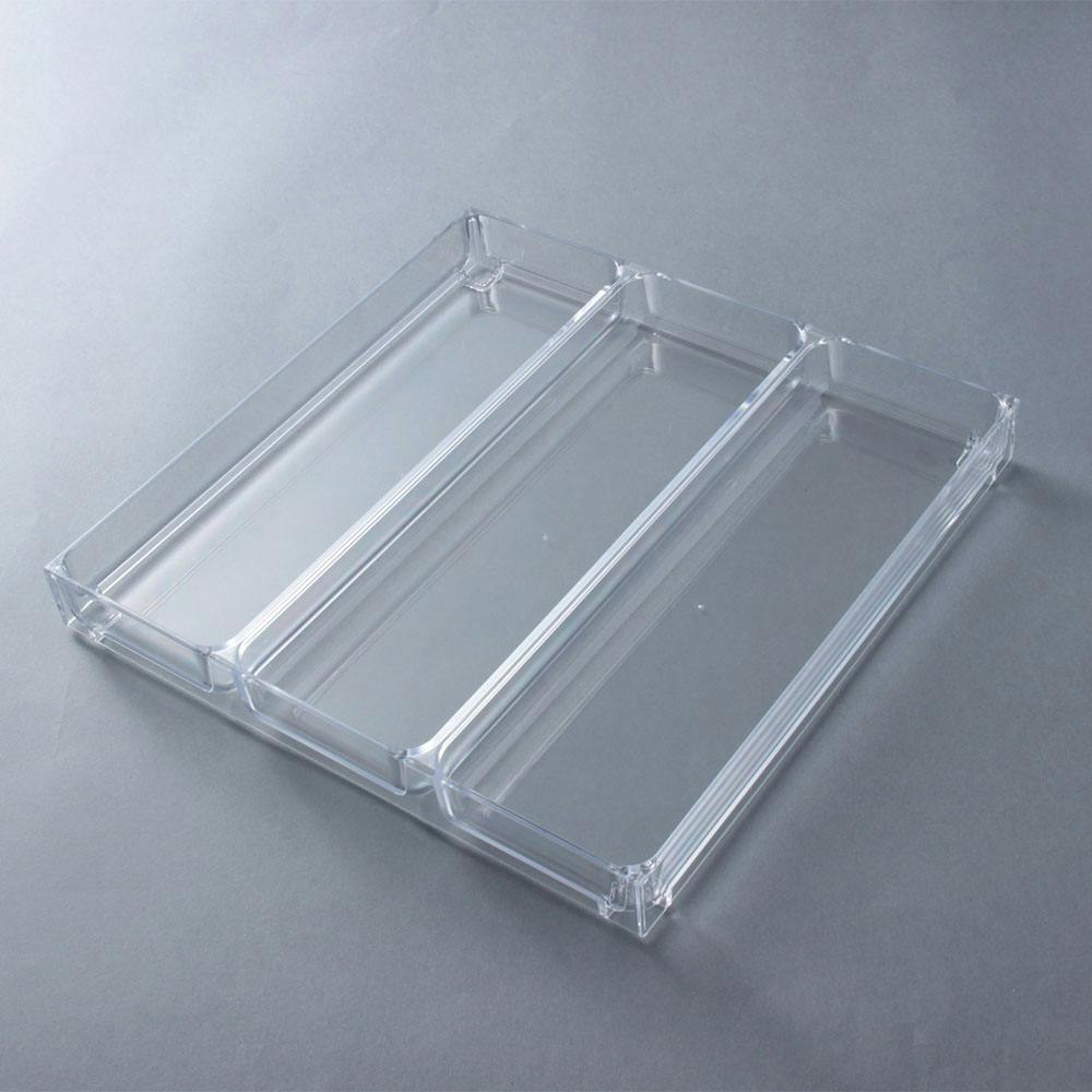 整理トレーLL クリア | 卓上収納・ファイルケース 通販