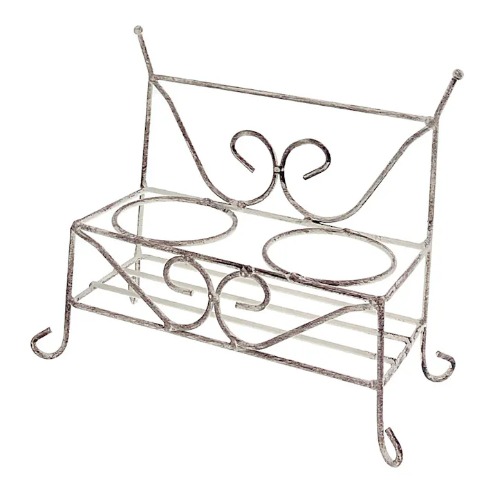 ワイヤーミニポットスタンド ベンチ WMS-B2