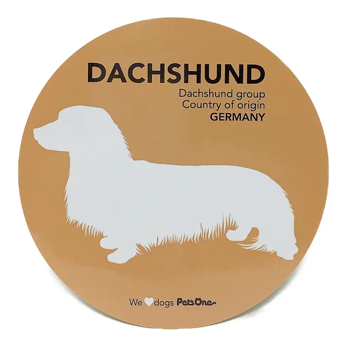 Pet’sOne ステッカー ダックスフンド