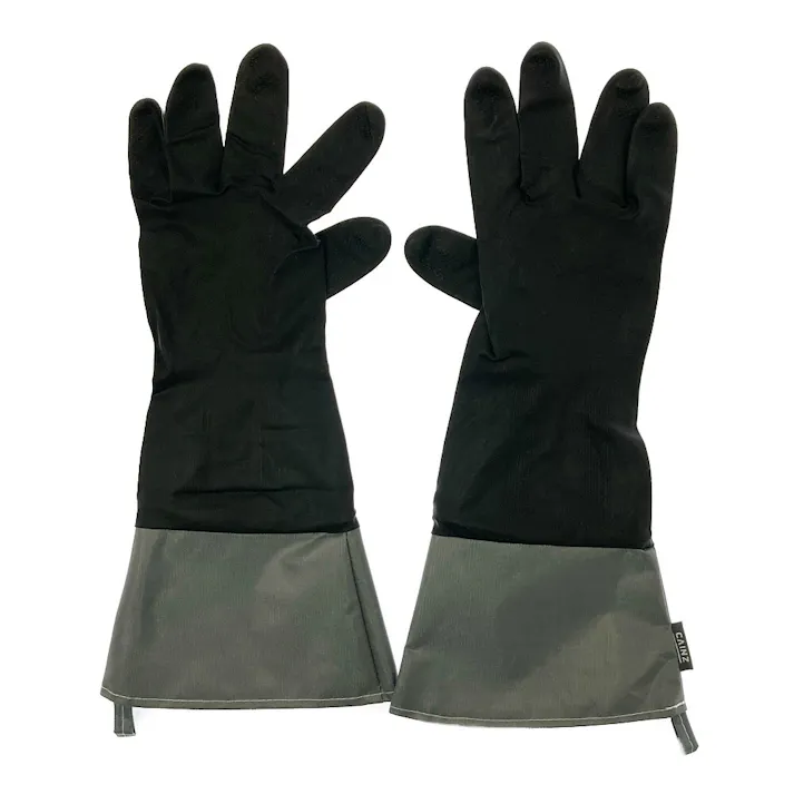 洗車用ゴム手袋 L ブラック GT-1140BK