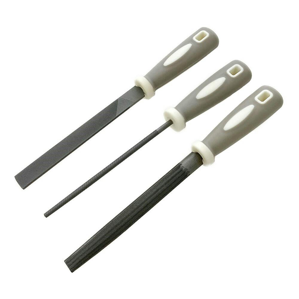 鉄工用ヤスリ 中目 150mm YK01 3本組 | 作業工具・作業用品・作業収納