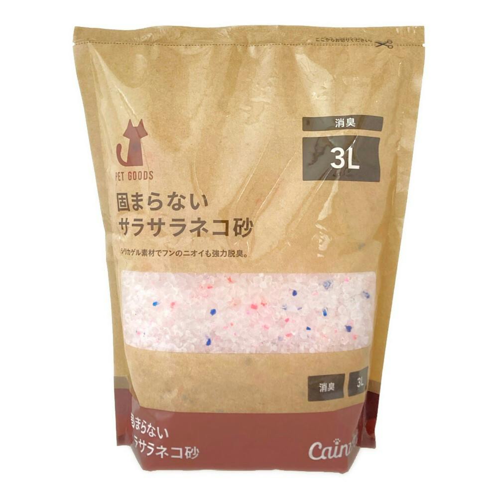 猫砂 Pet'sOne サラサラネコ砂 3L 強力脱臭 消臭 飛び散り防止