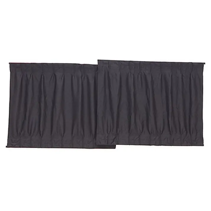 カインズ のびる生地のサイドカーテン SNCS-5039BK