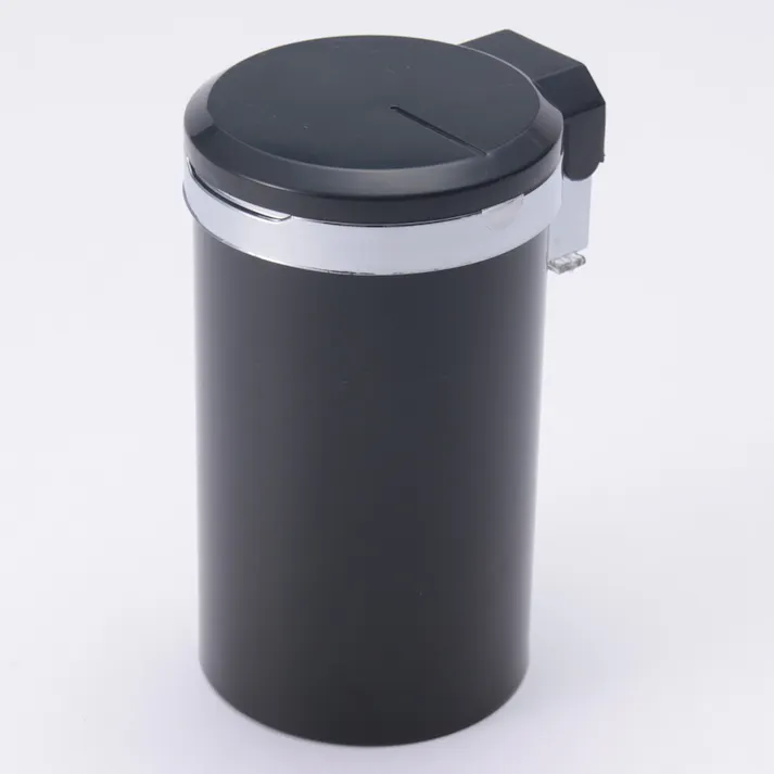 カインズ 光る缶灰皿 ブラック TKH-0712BK