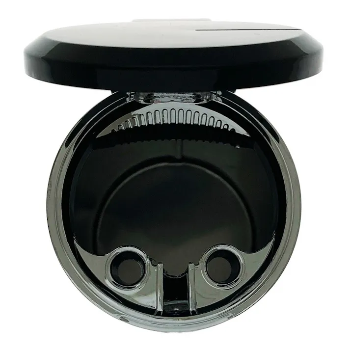 カインズ 光る缶灰皿 ブラック TKH-0712BK