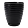 鉢皿のいらないインテリアポット L ブラック