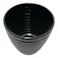 鉢皿のいらないインテリアポット L ブラック