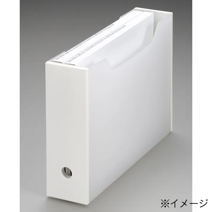 カインズ ファイルボックス スリム オフホワイト FBS-OW