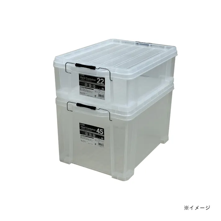 カインズ フタ付ハードコンテナ #22 クリア
