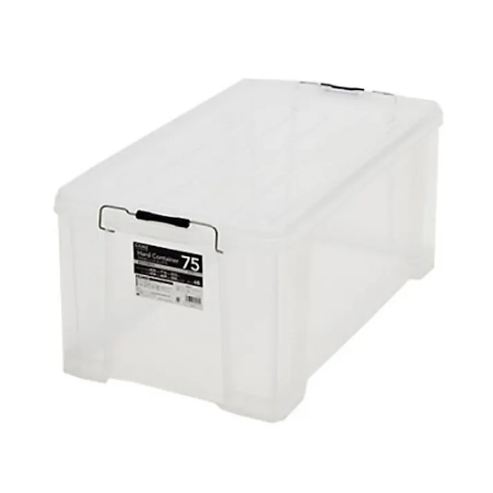 カインズ フタ付ハードコンテナ #75 クリア