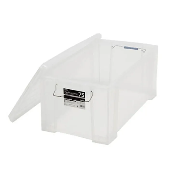 カインズ フタ付ハードコンテナ #75 クリア