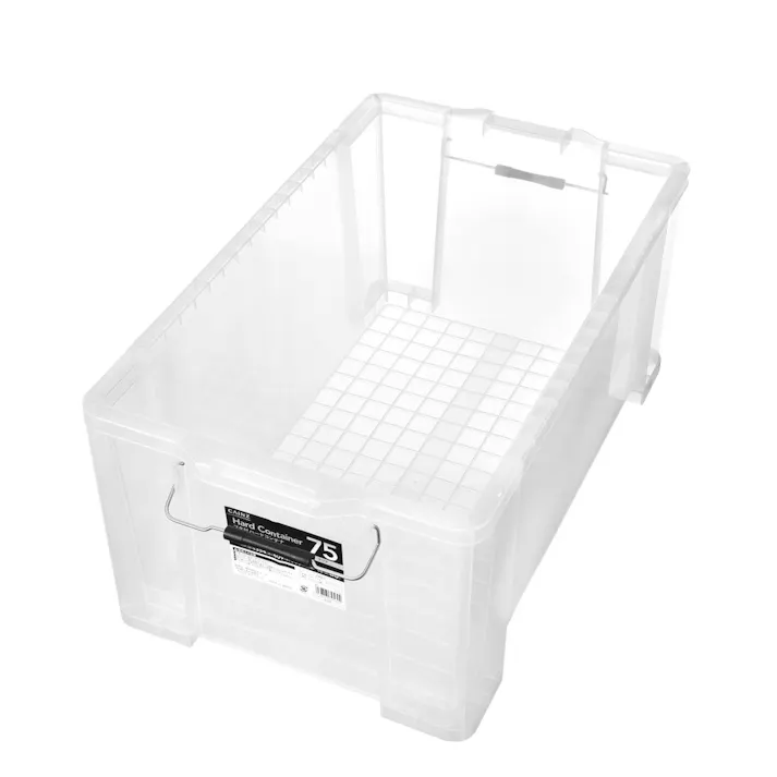 カインズ フタ付ハードコンテナ #75 クリア