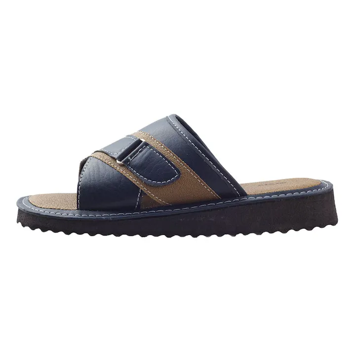 紳士サンダル ネイビー 24.5~25.5cm SS-245-255H