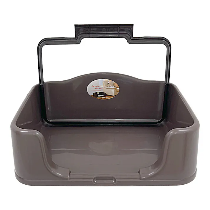 カインズ Pet’sOne イヌのトイレ ブラウン 幅49.5cm 奥行37.2cm 高さ18.2cm 犬用 ペット用トイレ