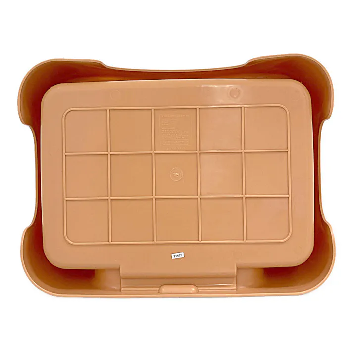 カインズ Pet’sOne イヌのトイレ オレンジ 幅49.5cm 奥行37.2cm 高さ18.2cm 犬用 ペット用トイレ