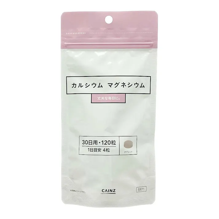 CAINZ カルシウム マグネシウム 120粒