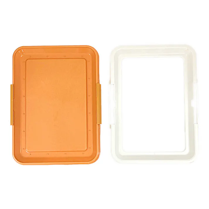 カインズ ペットシーツトレー オレンジ レギュラー 幅47cm 奥行35cm 高さ3.7cm ペットシート用トレー ペット用トイレ