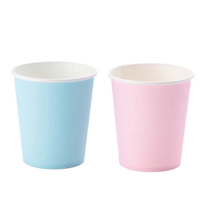 色付紙コップ 205ml×20個 IKC205-20