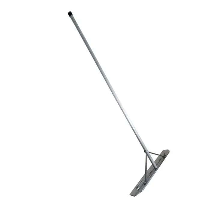 アルミ整地板 代かき 幅80cm 穴あき シルバー【SU】