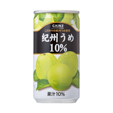 【ケース販売】紀州うめ10% 缶 190g×30本(販売終了)