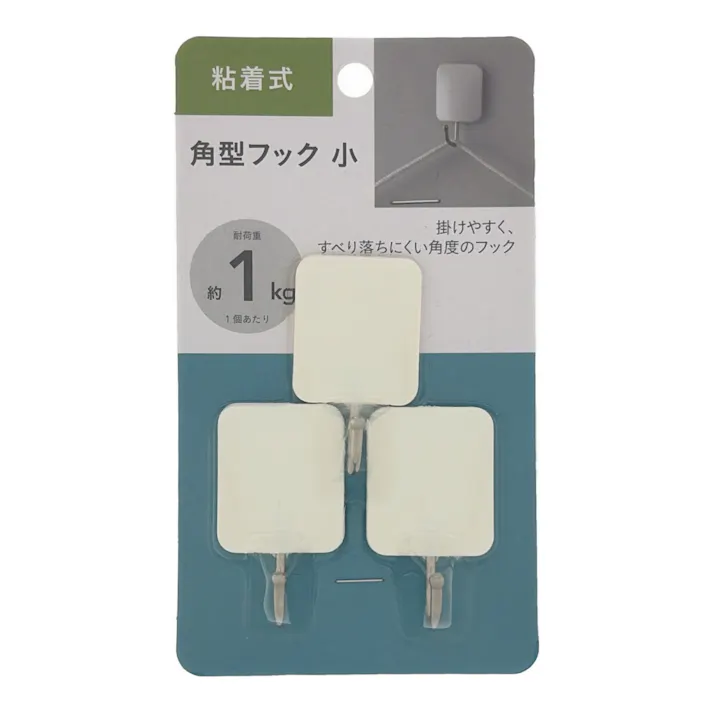 カインズ 粘着式フック スクエア 小