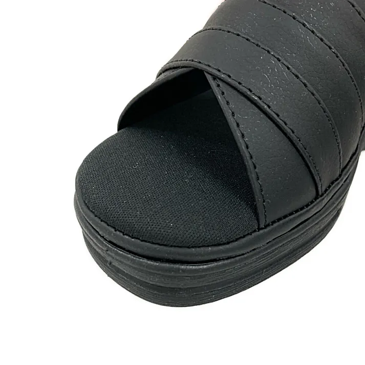 婦人軽量ハイヒールサンダル HS-23ブラック