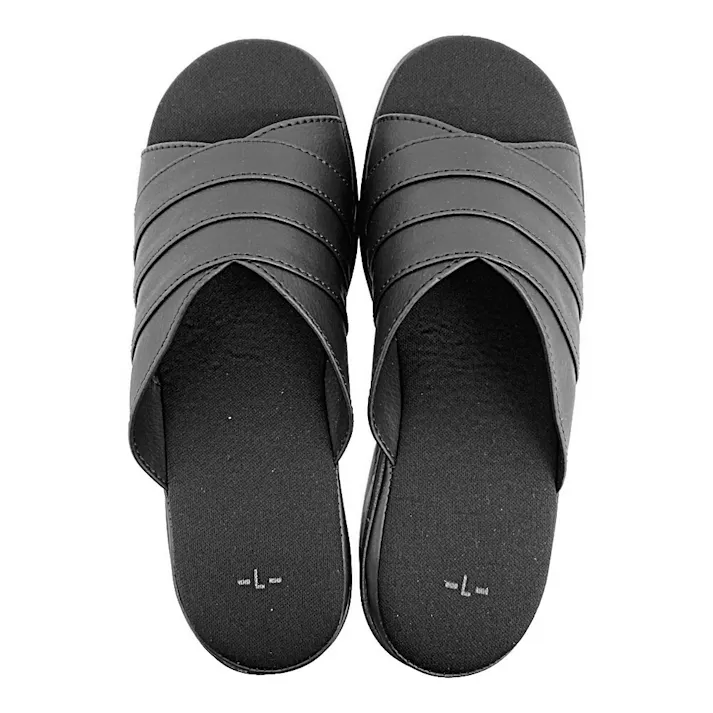 婦人軽量ハイヒールサンダル HS-24ブラック