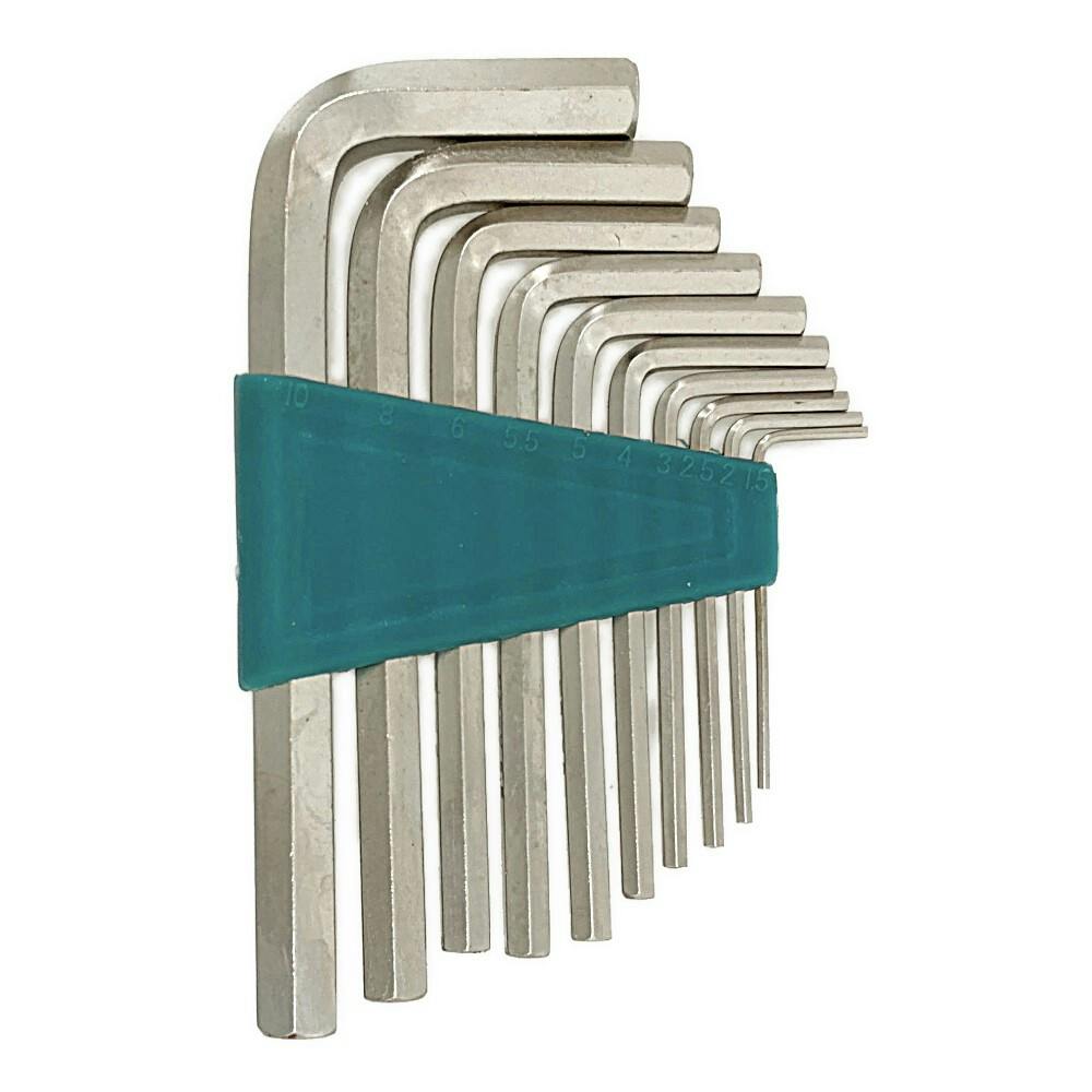 カインズ 六角棒レンチ ミリ HK-10G 10本組 | 作業工具・作業